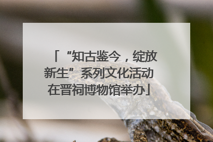 “知古鉴今，绽放新生”系列文化活动在晋祠博物馆举办