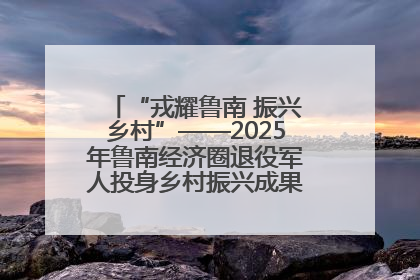 “戎耀鲁南 振兴乡村”——2025年鲁南经济圈退役军人投身乡村振兴成果展销会盛大启幕
