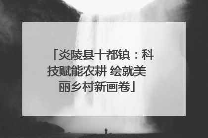 炎陵县十都镇：科技赋能农耕 绘就美丽乡村新画卷