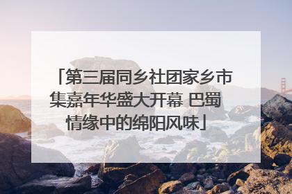 第三届同乡社团家乡市集嘉年华盛大开幕 巴蜀情缘中的绵阳风味