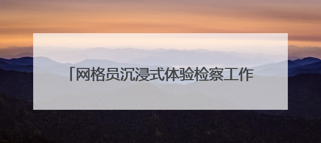网格员沉浸式体验检察工作 共筑基层治理法治防线
