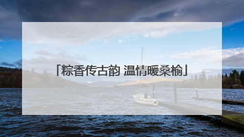 粽香传古韵 温情暖桑榆
