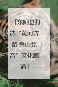 东阿县打造“黄河诗路·鱼山梵音”文化廊道