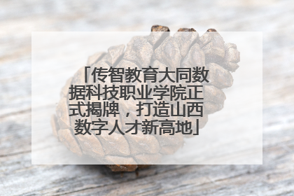 传智教育大同数据科技职业学院正式揭牌，打造山西数字人才新高地