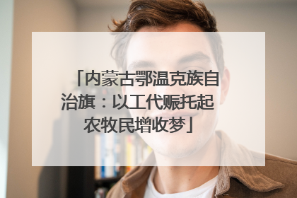 内蒙古鄂温克族自治旗：以工代赈托起农牧民增收梦