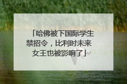 哈佛被下国际学生禁招令，比利时未来女王也被影响了