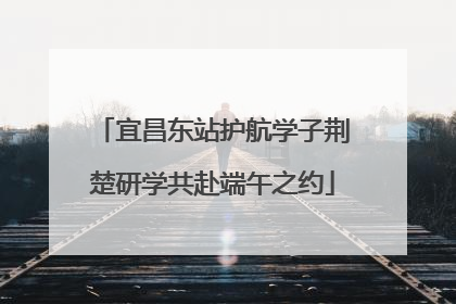 宜昌东站护航学子荆楚研学共赴端午之约