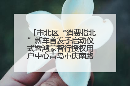 市北区“消费指北”新车首发季启动仪式暨鸿蒙智行授权用户中心青岛重庆南路开业盛典成功举办