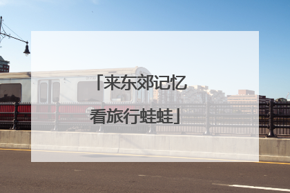 来东郊记忆 看旅行蛙蛙