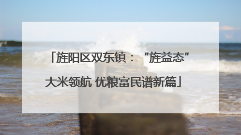 旌阳区双东镇：“旌益态”大米领航 优粮富民谱新篇