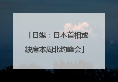 日媒：日本首相或缺席本周北约峰会