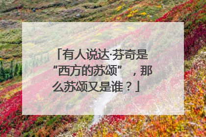有人说达·芬奇是“西方的苏颂”，那么苏颂又是谁？