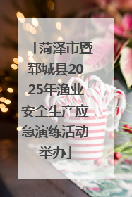 菏泽市暨郓城县2025年渔业安全生产应急演练活动举办