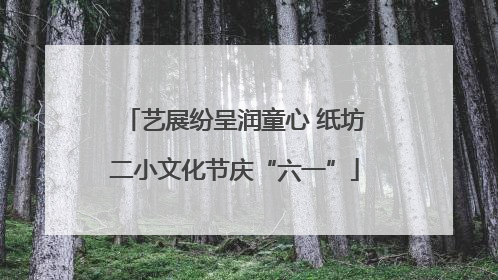 艺展纷呈润童心 纸坊二小文化节庆“六一”