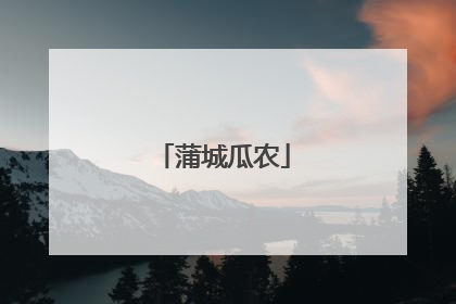 蒲城瓜农
