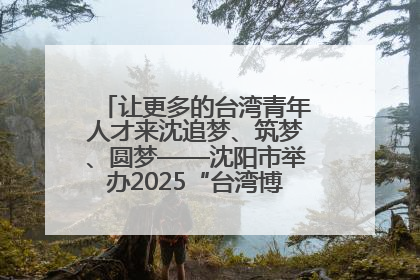 让更多的台湾青年人才来沈追梦、筑梦、圆梦——沈阳市举办2025“台湾博士沈阳行”活动