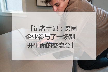 记者手记：跨国企业参与了一场别开生面的交流会