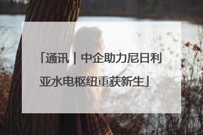 通讯｜中企助力尼日利亚水电枢纽重获新生
