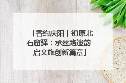 香约庆阳｜镇原北石窟驿：承丝路遗韵 启文旅创新篇章