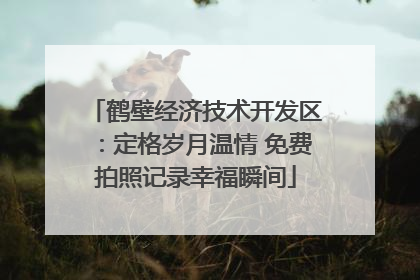 鹤壁经济技术开发区：定格岁月温情 免费拍照记录幸福瞬间