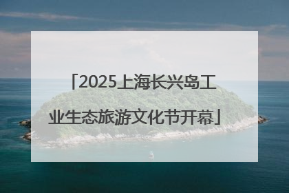2025上海长兴岛工业生态旅游文化节开幕